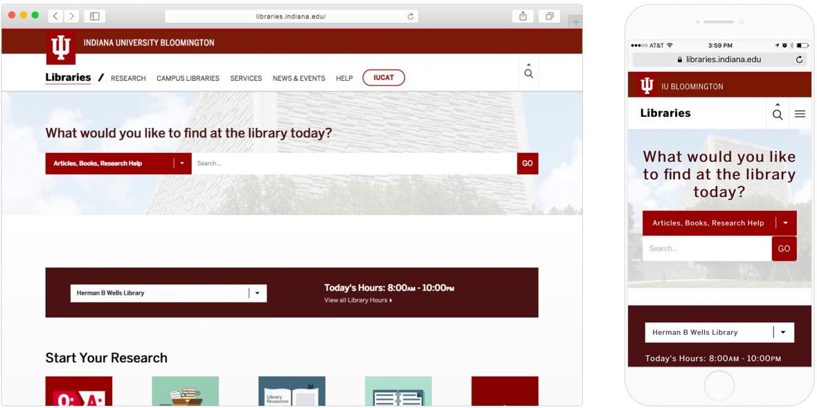 Improving Access To Information At Indiana University Libraries | Bluespark